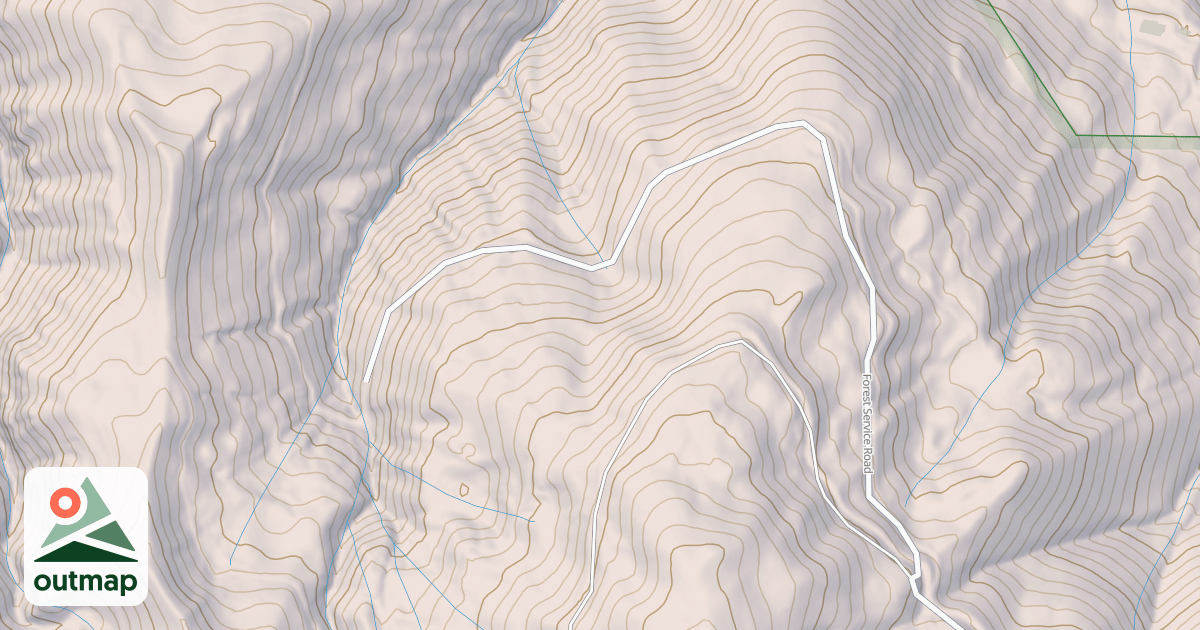 Map of CONNOR CREEK
