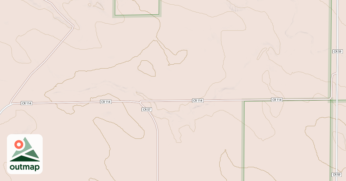 Map of ROAD 114