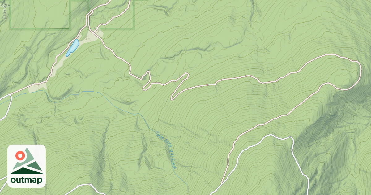 Map of ALBIE TRAIL