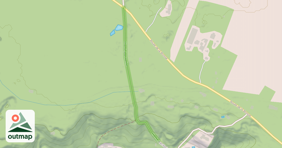 Map of Chemin Jean Racine