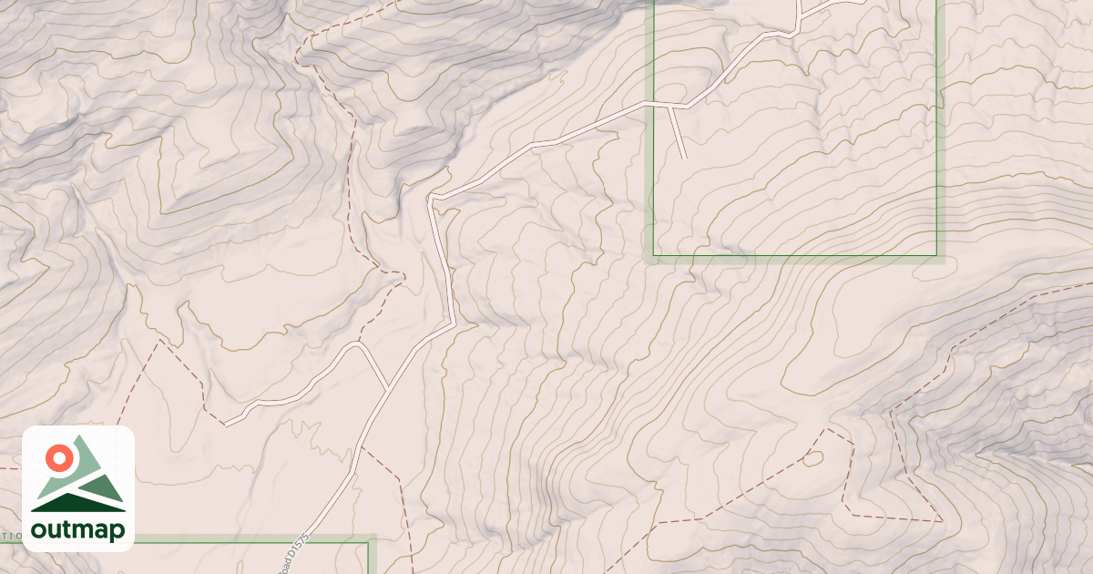 Map of BOHANNON CREEK