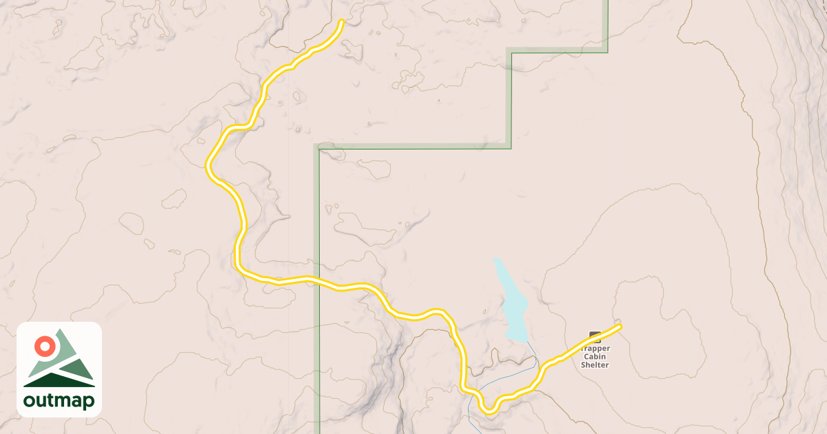 Map of Biwabik Spur