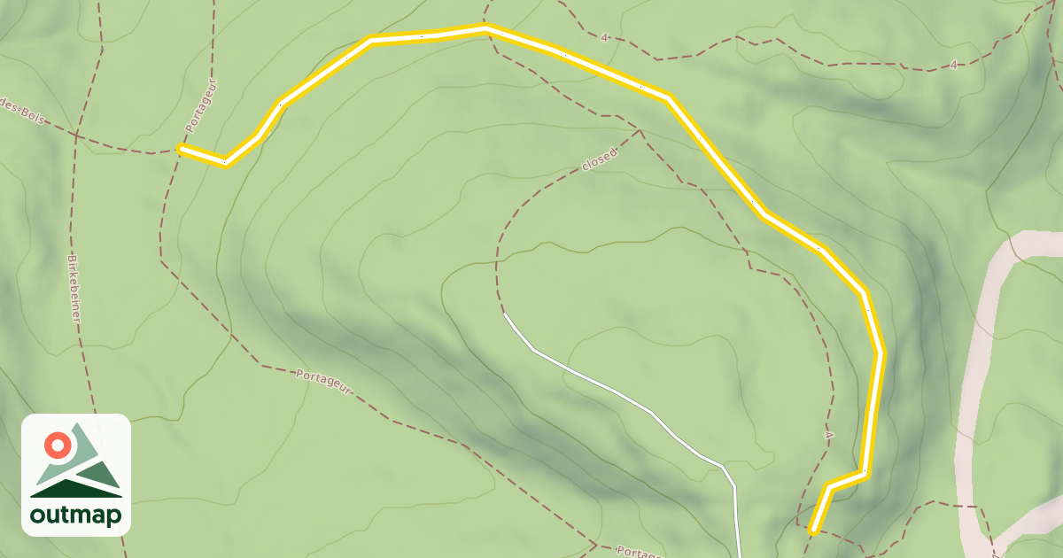 Map of Baldy