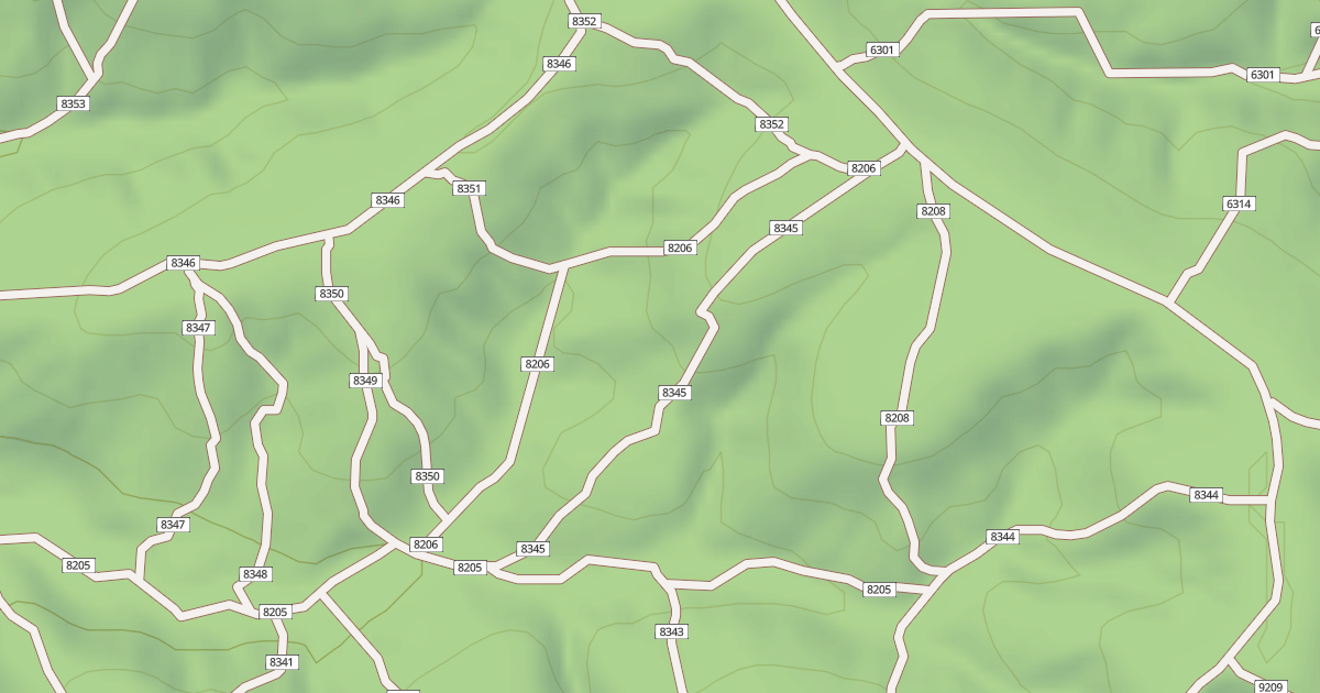 Map preview of USFS Motor Vehicle Use Map Trails 19424