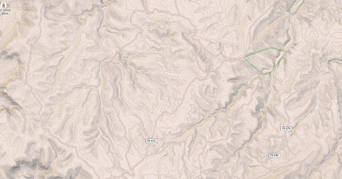 Map preview of CHALK MTN