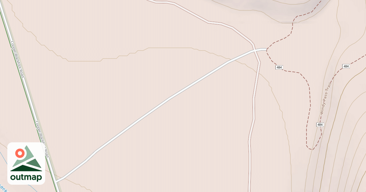 Map of BEAR CREEK-MCDERMOTT