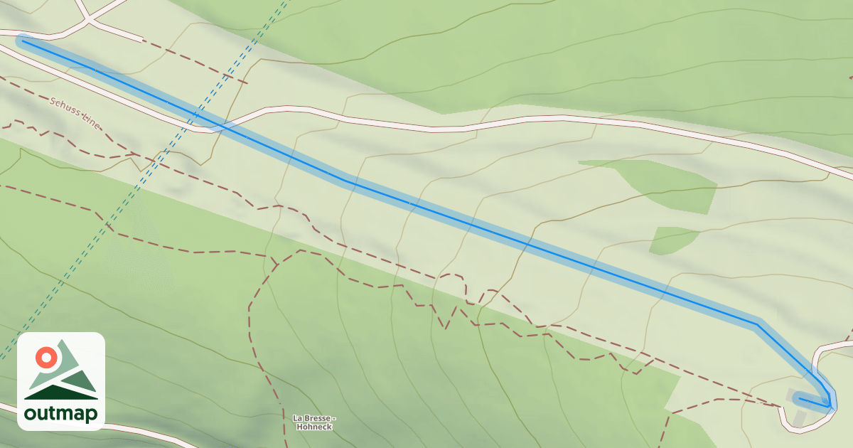Map of Le Schuss