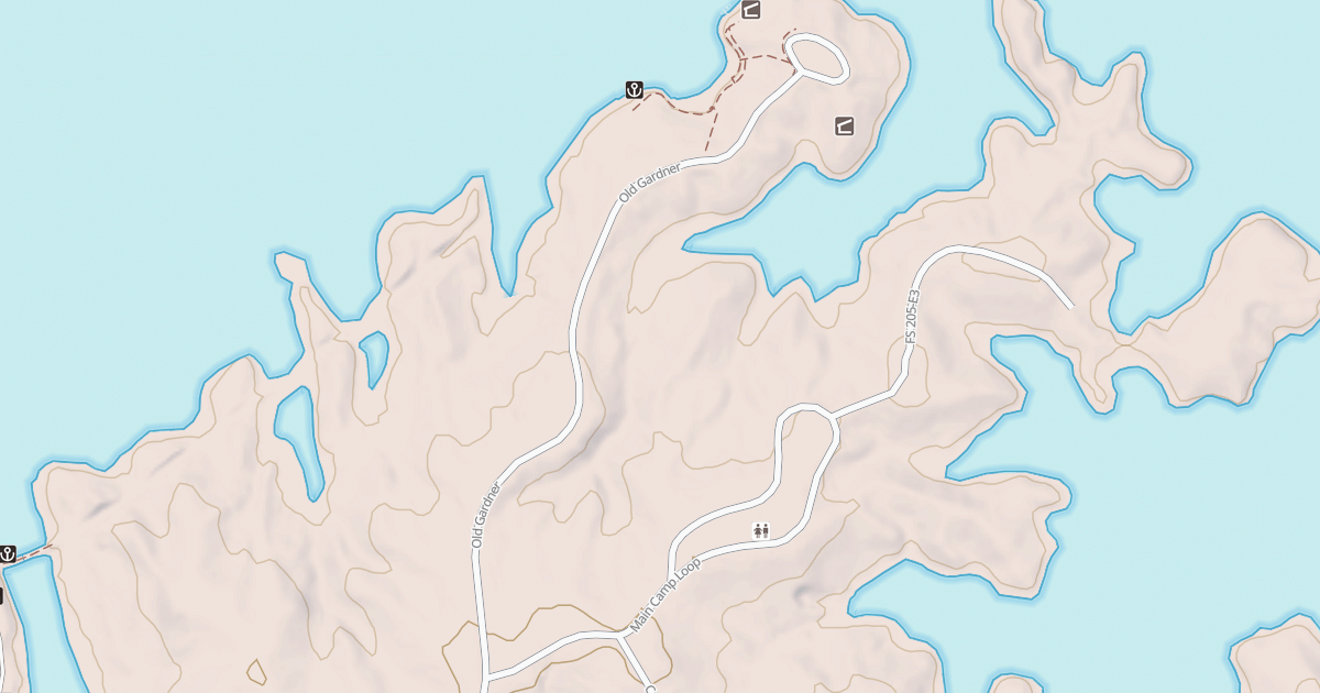 Map preview of OLD GARDNER