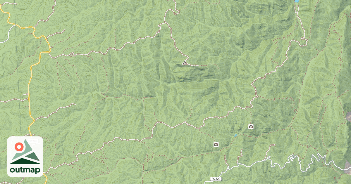 Map of BALANCED ROCK