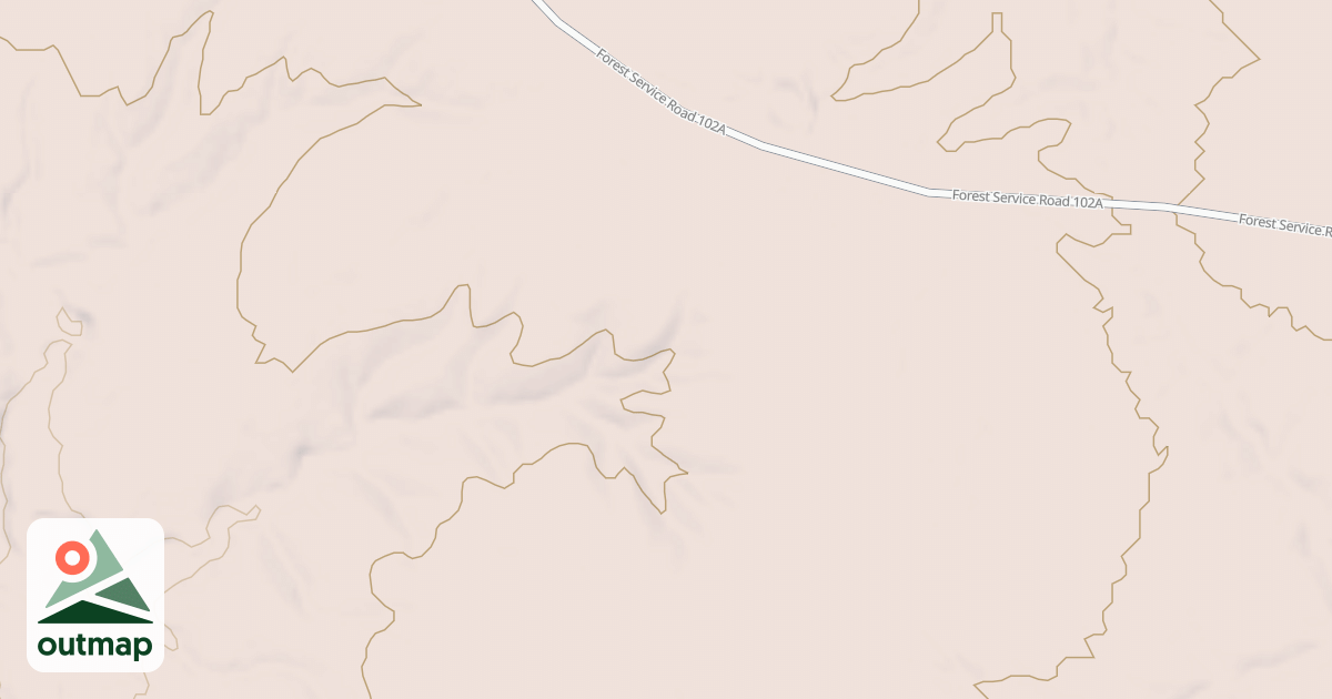 Map of USFS National Forest System Roads {B0A97D84-47DF-4BFD-87DB-984327AD6148}