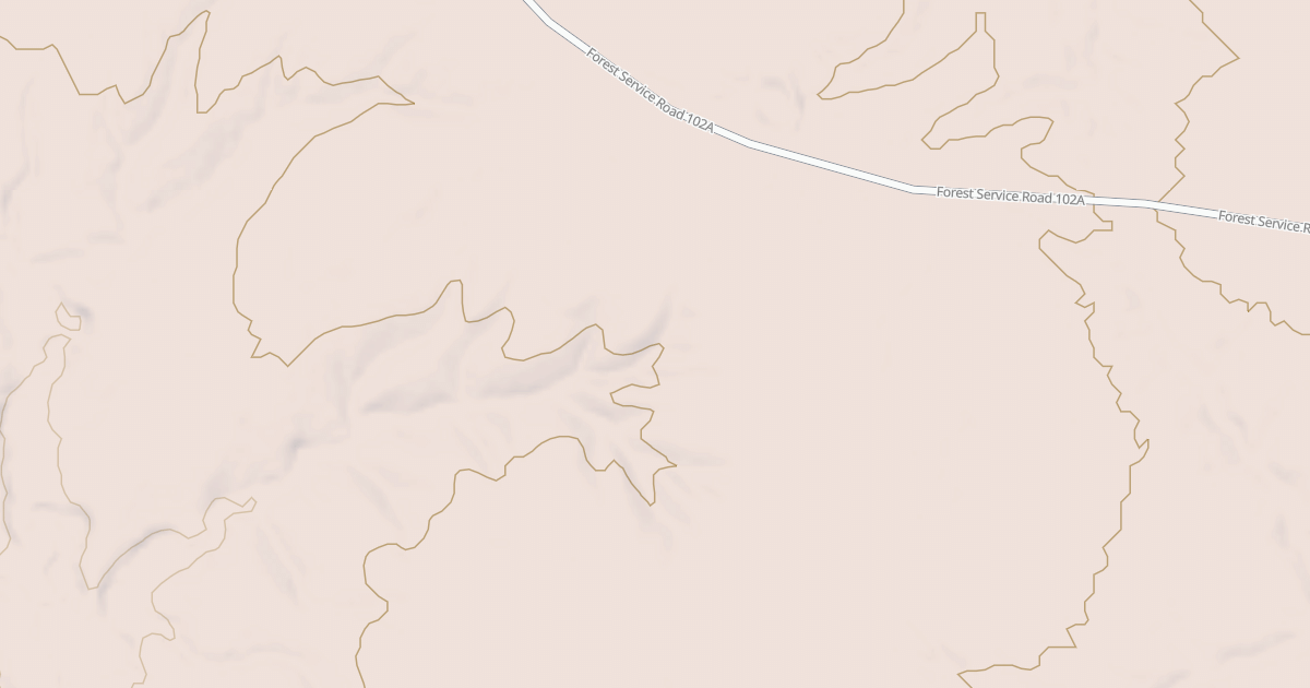 Map preview of USFS National Forest System Roads {B0A97D84-47DF-4BFD-87DB-984327AD6148}