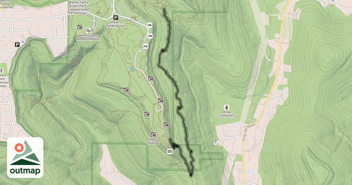 Map of Goat Trail