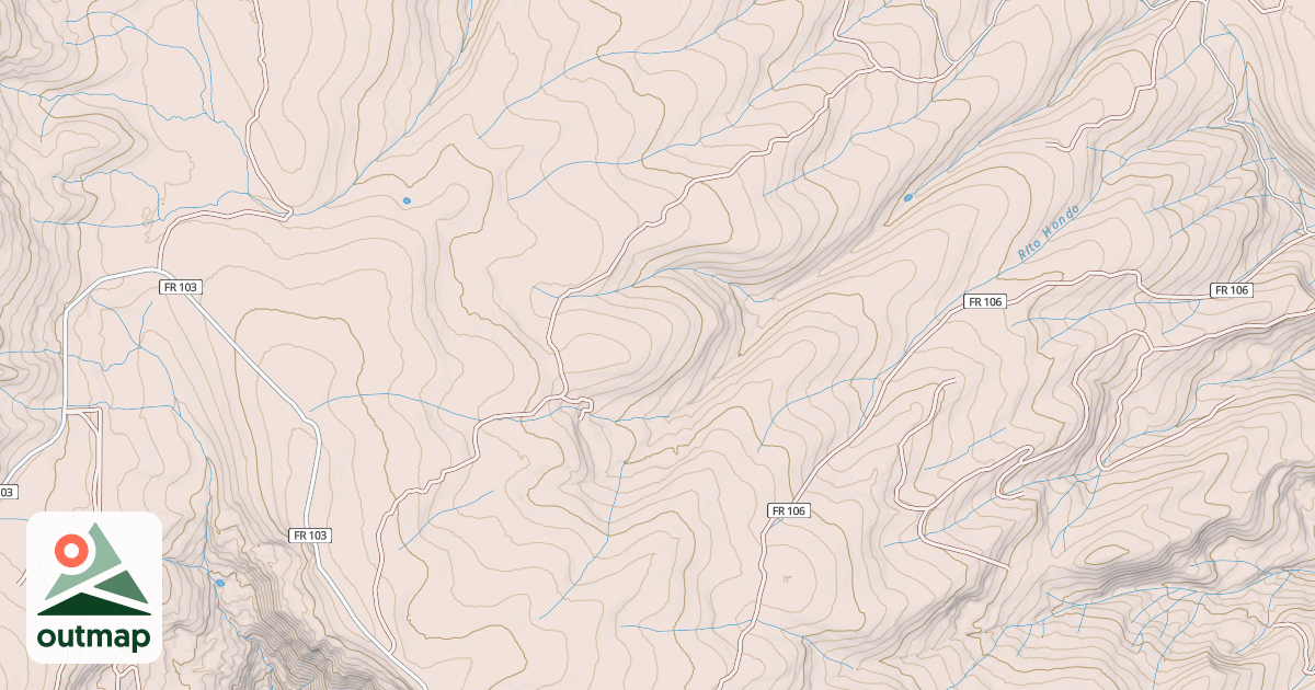 Map of TRAIL GULCH