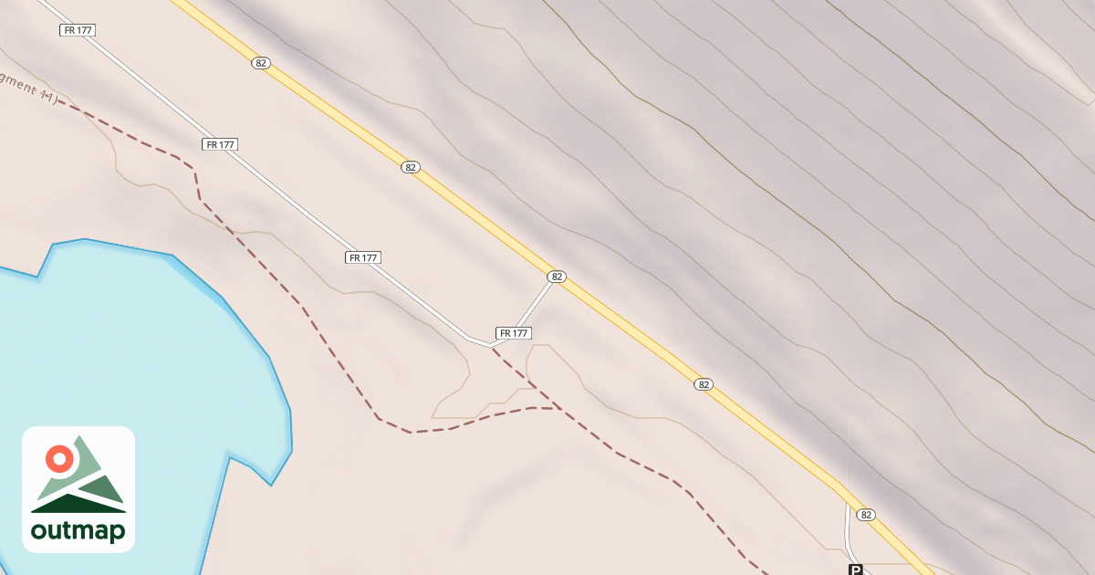 Map of MTN VIEW FISHERMAN PRKNG