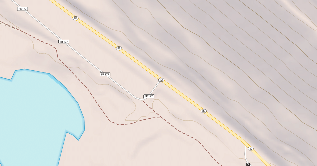 Map preview of MTN VIEW FISHERMAN PRKNG