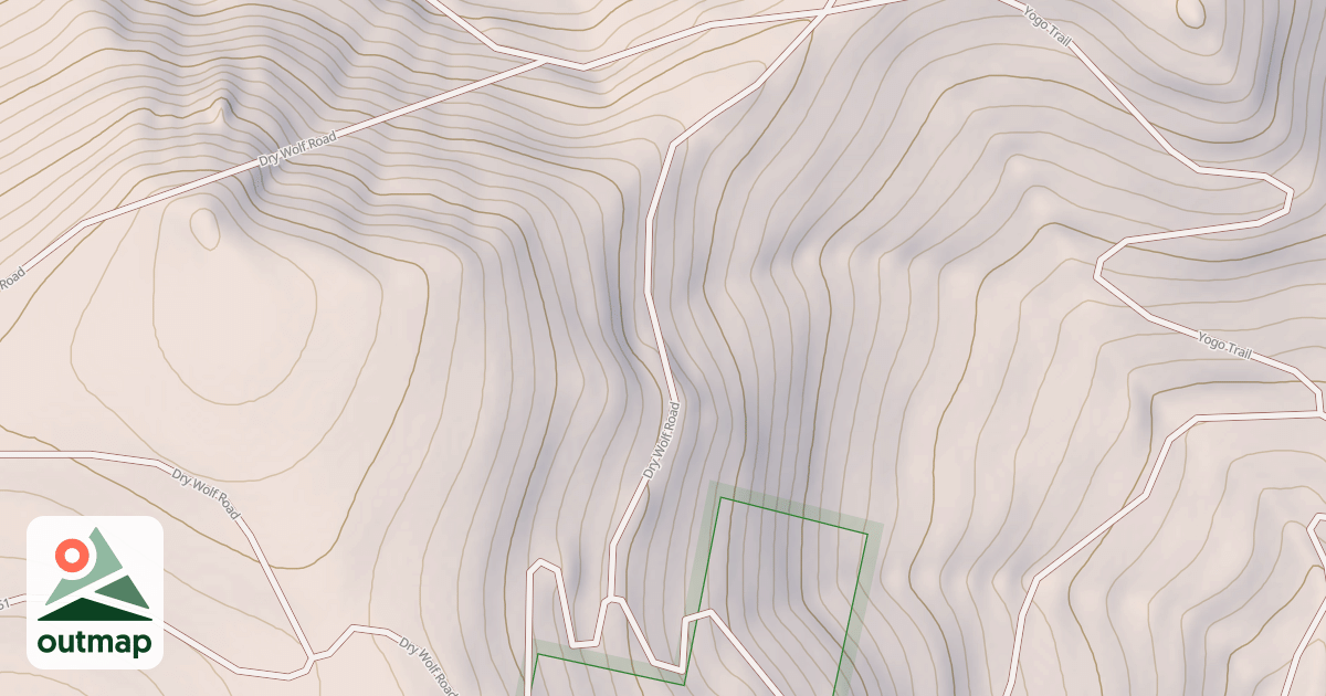 Map of DRY WOLF