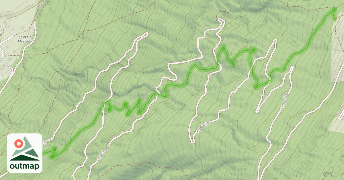 Map of Chemin des Français