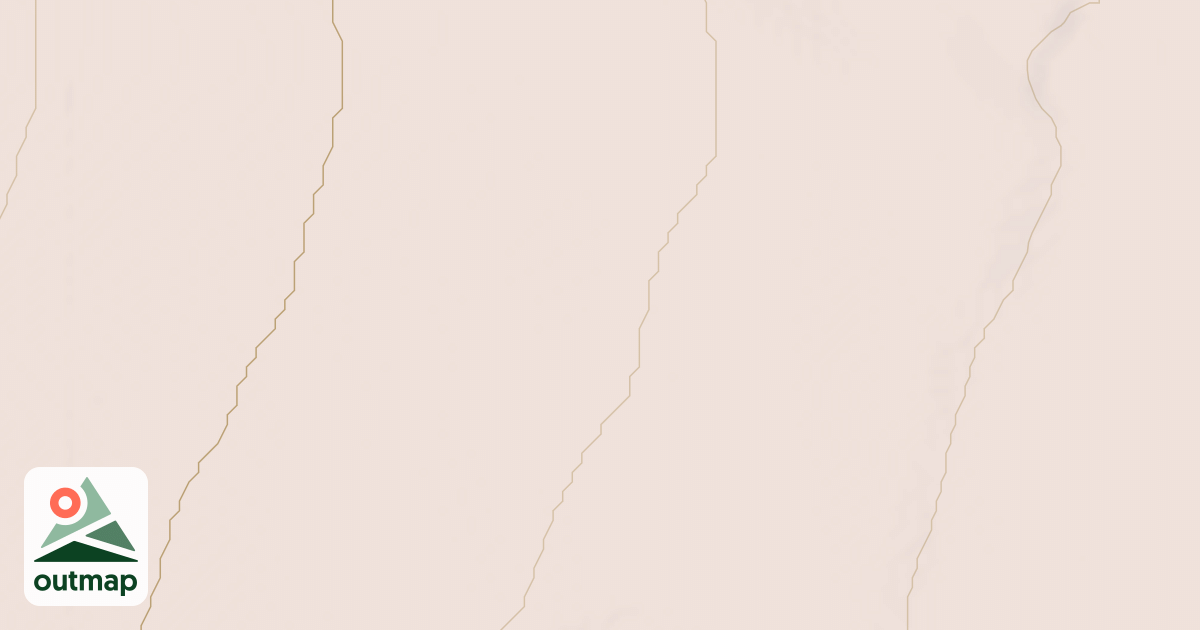 Map of Copper Lake Trail