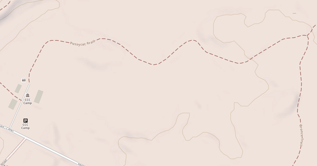 Map preview of Pussycat Trail
