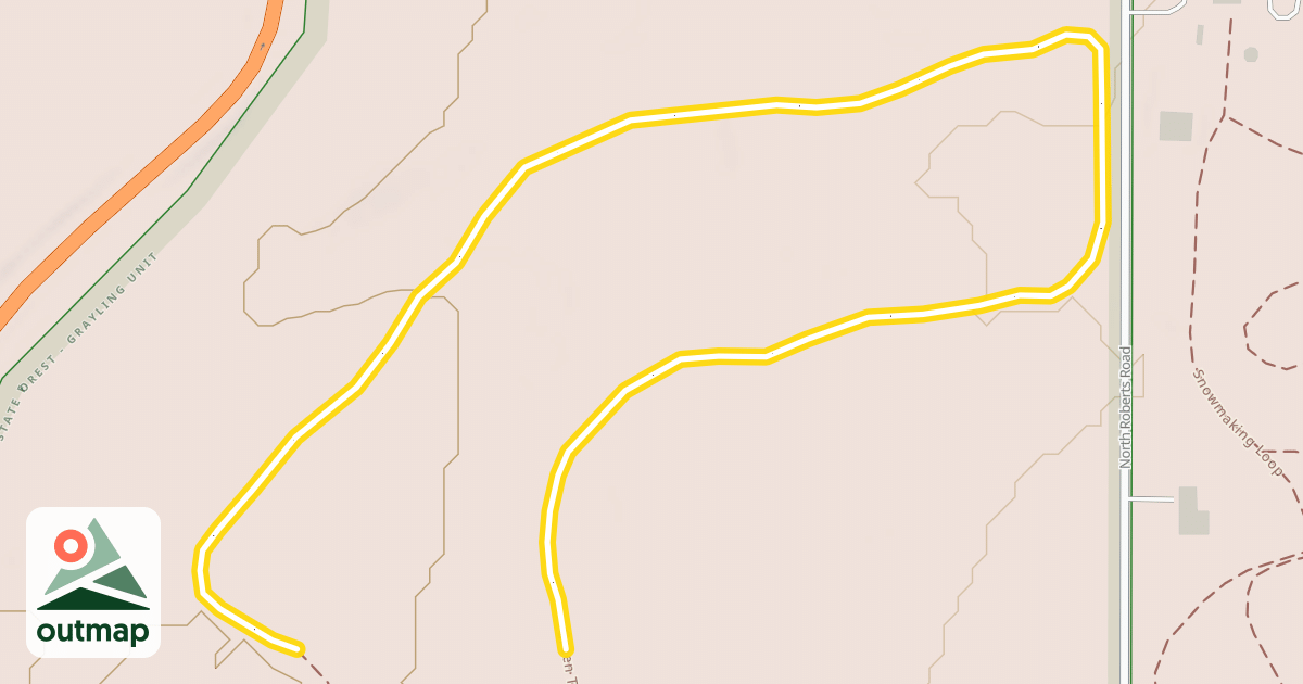 Map of Green Trail