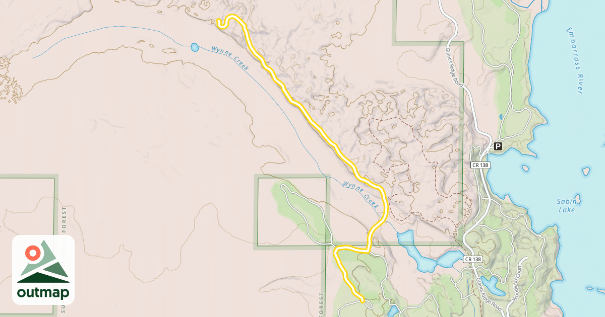 Map of Laurentian