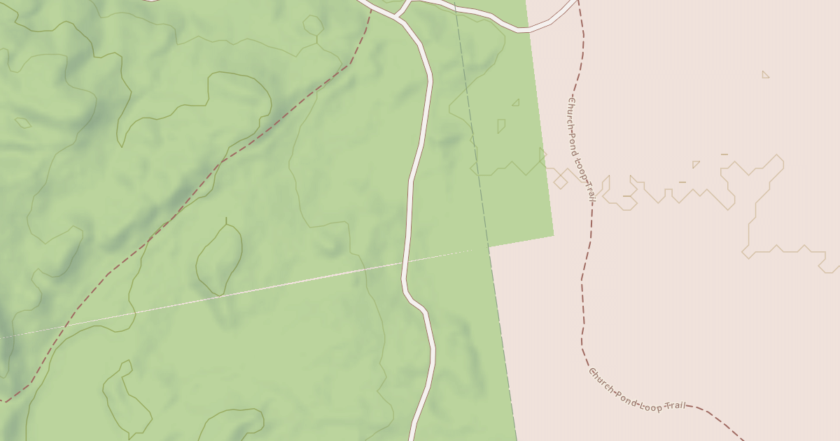 Map preview of Church Pond Snomo