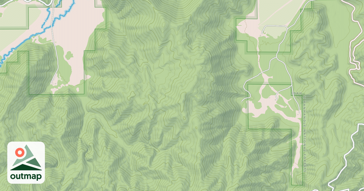 Map of GLEASON RIDGE A