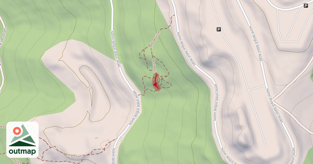Map of Rim Tingler