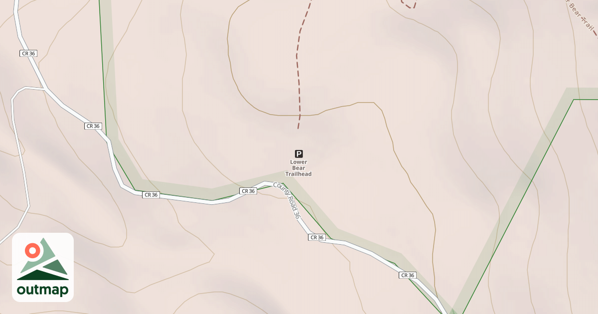 Map of HOT SPRING DISP CG