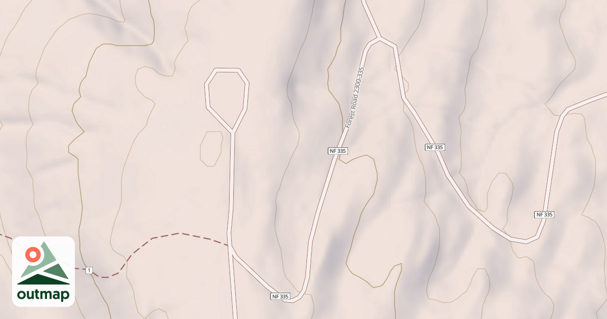 Map of BABY SHOE ROCK PIT