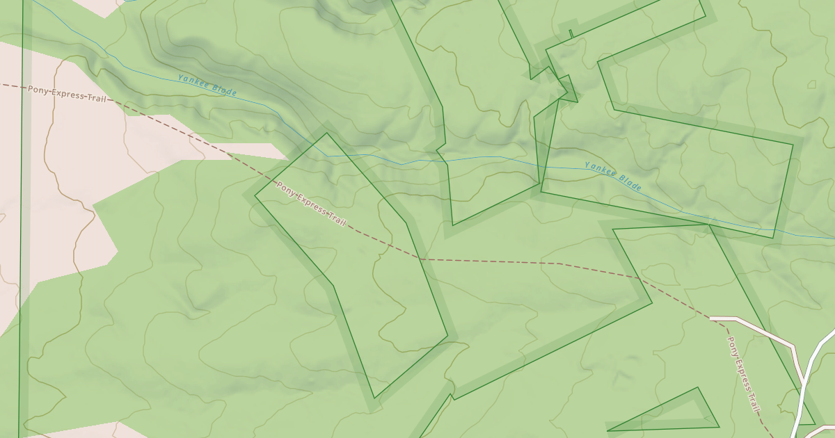 Map preview of YANKEE BLADE CUTOFF