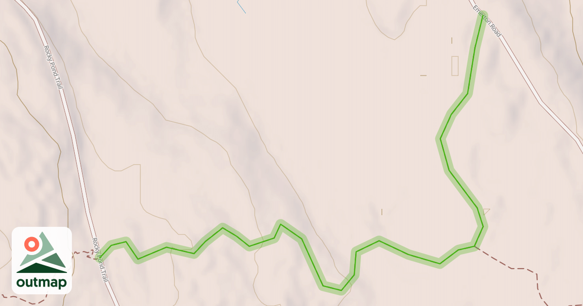 Map of Beaver Dam Trail