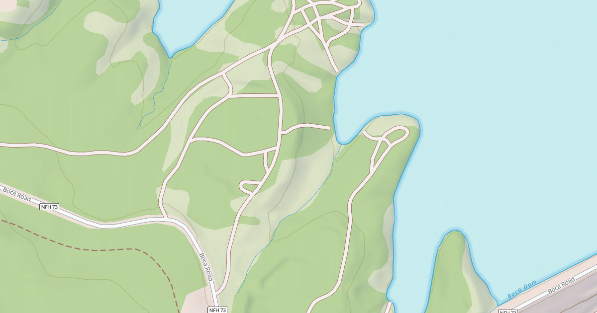 Map preview of Boca Wye Ohv