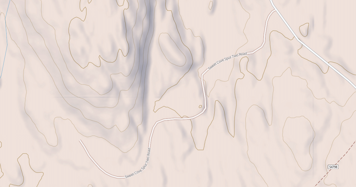 Map preview of SWEET COVE SPUR TWO