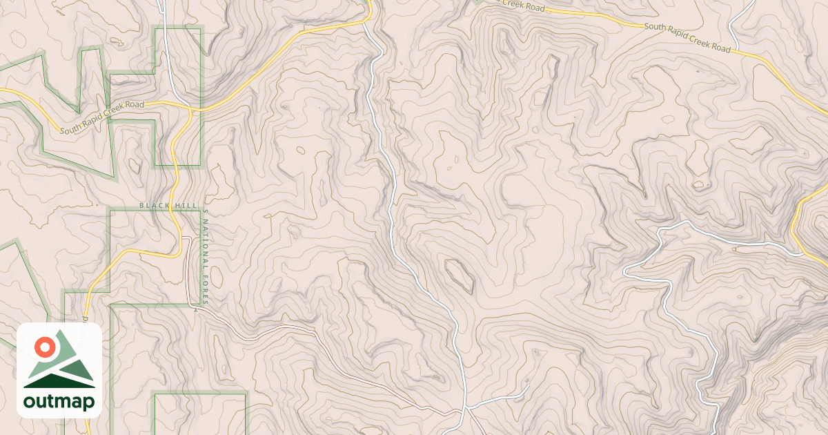 Map of FLAG MOUNTAIN