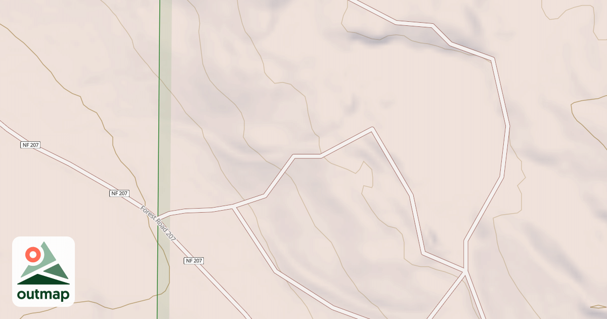 Map of BORROW PIT