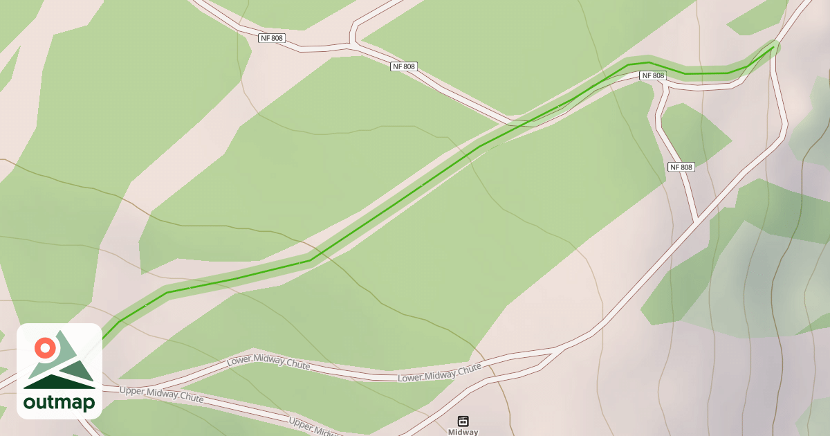 Map of Schuss Chute