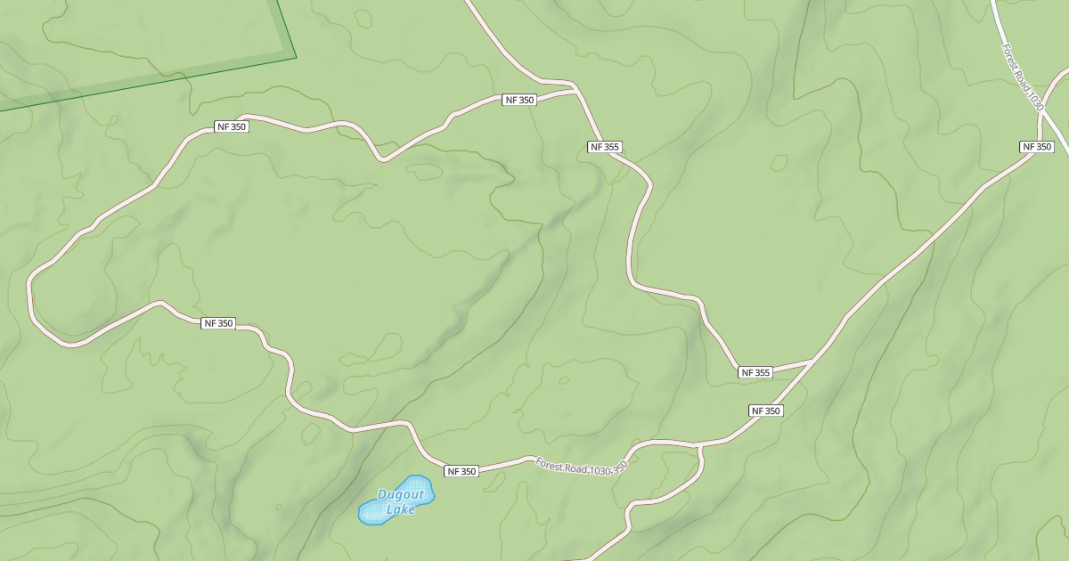 Map preview of DUG OUT LAKE