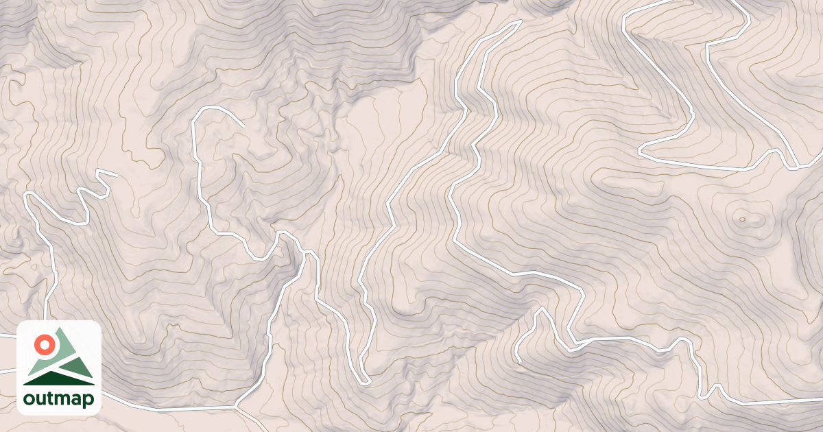 Map of GOAT RIDGE