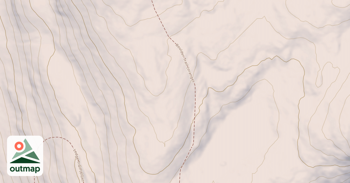 Map of Boulder Trail