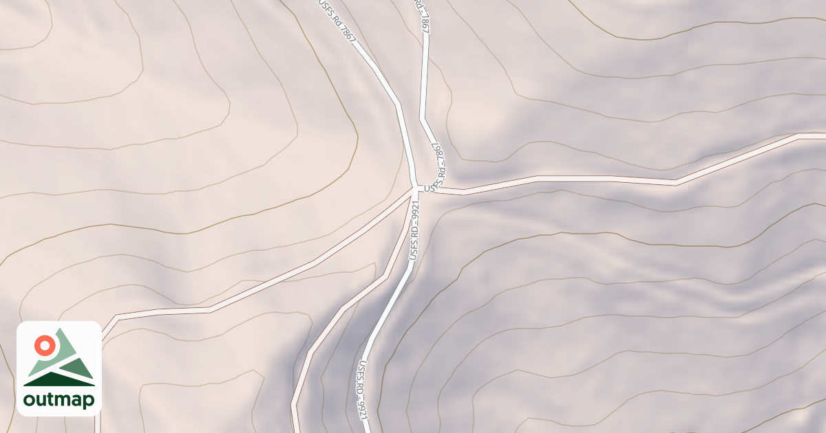 Map of FIVE WAY