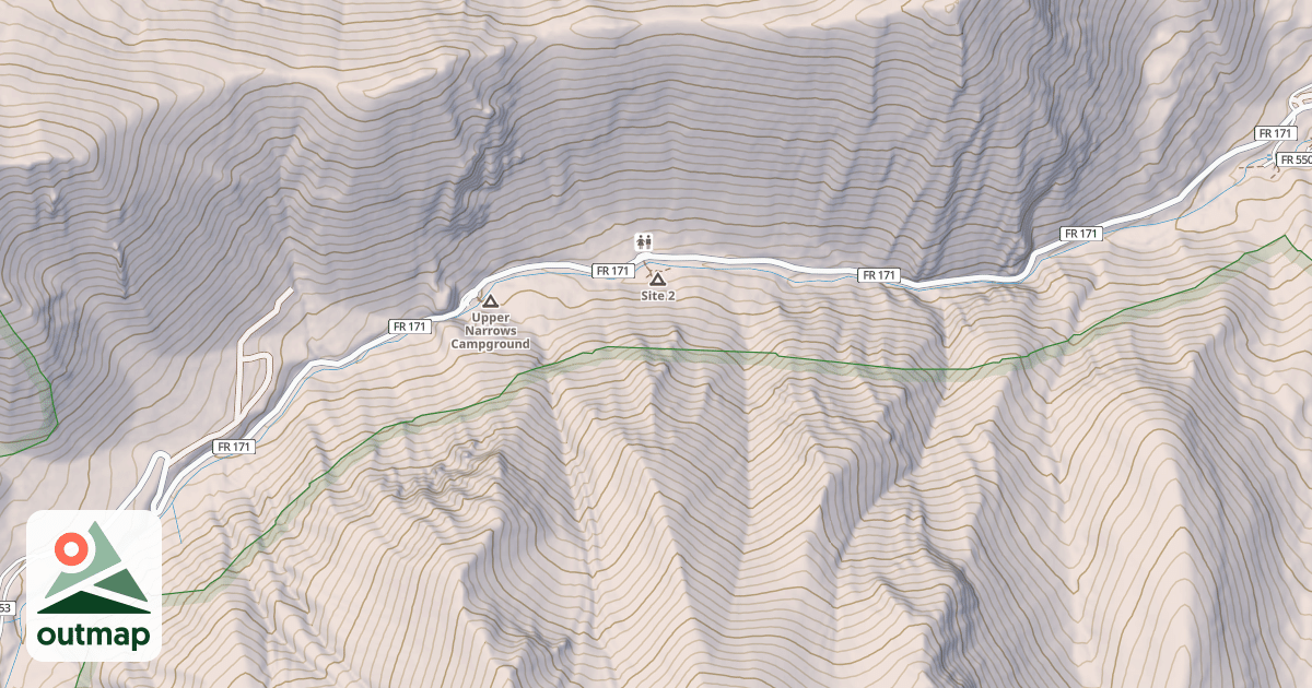 Map of SOUTH WILLOW CANYON