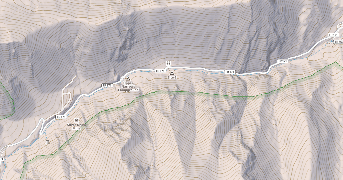 Map preview of SOUTH WILLOW CANYON