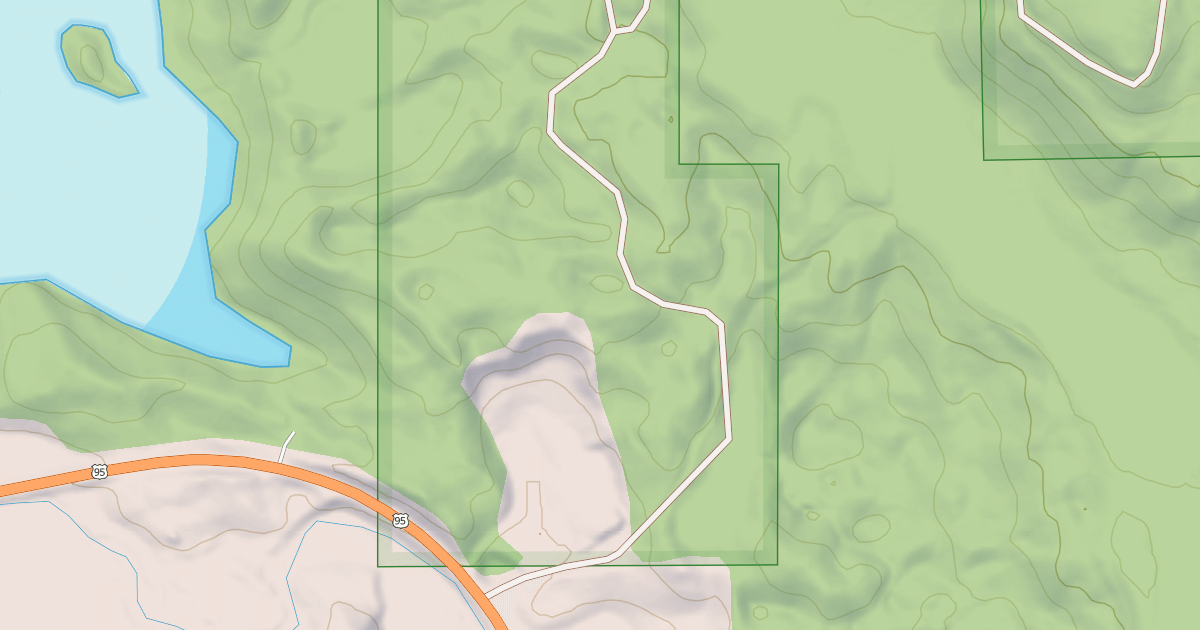 Map preview of HOGUE MOUNTAIN