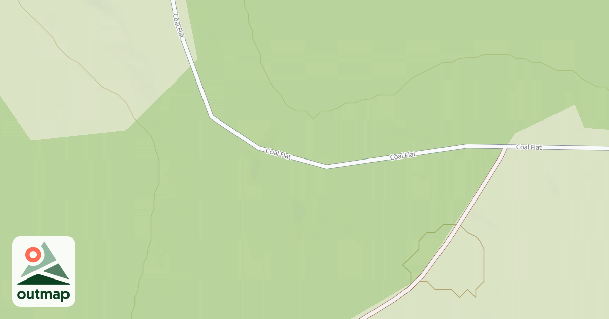Map of COAL FLAT