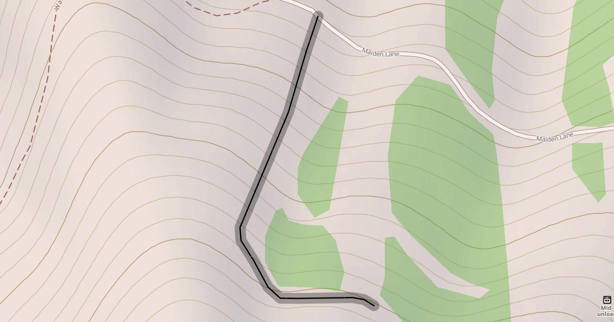 Map preview of Upper Cozy