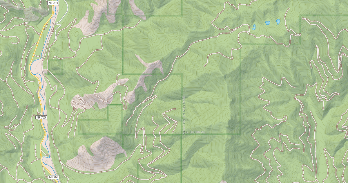 Map preview of CODY CREEK