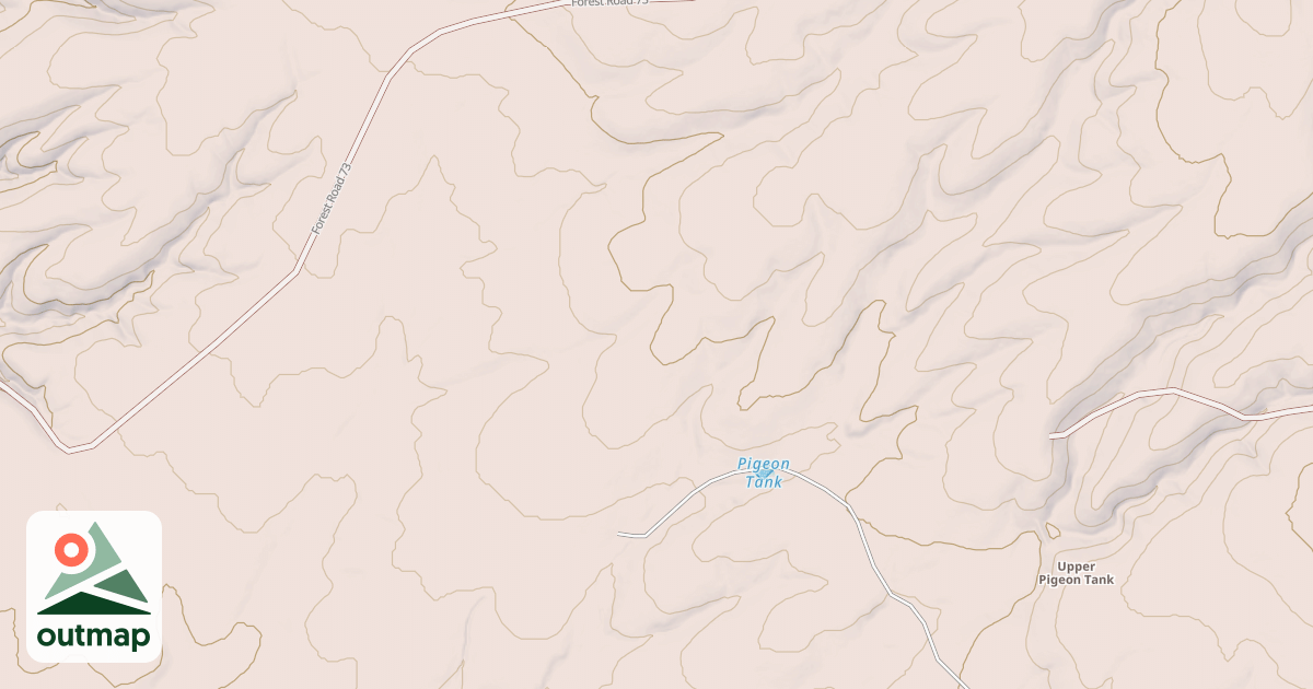 Map of USFS Motor Vehicle Use Map Roads {D1DC4AE9-A373-47A8-B764-62AEC87DE0AF}