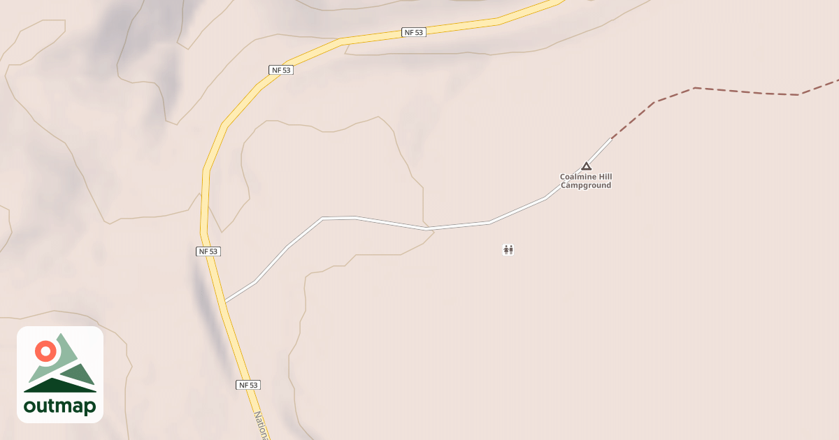 Map of COALMINE HILL CG
