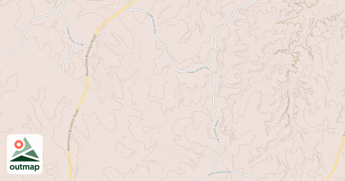 Map of USFS Motor Vehicle Use Map Roads {56E39EB7-95BA-4770-A15F-E8223A0035CD}